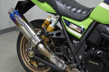 トリックスター / ZRX1200DAEG 政府認証スリップオンマフラー