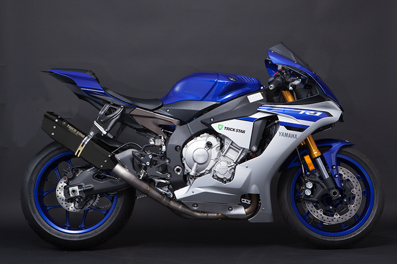 トリックスター / YZF-R1/R1MレーシングスリップオンマフラーIKAZUCHI